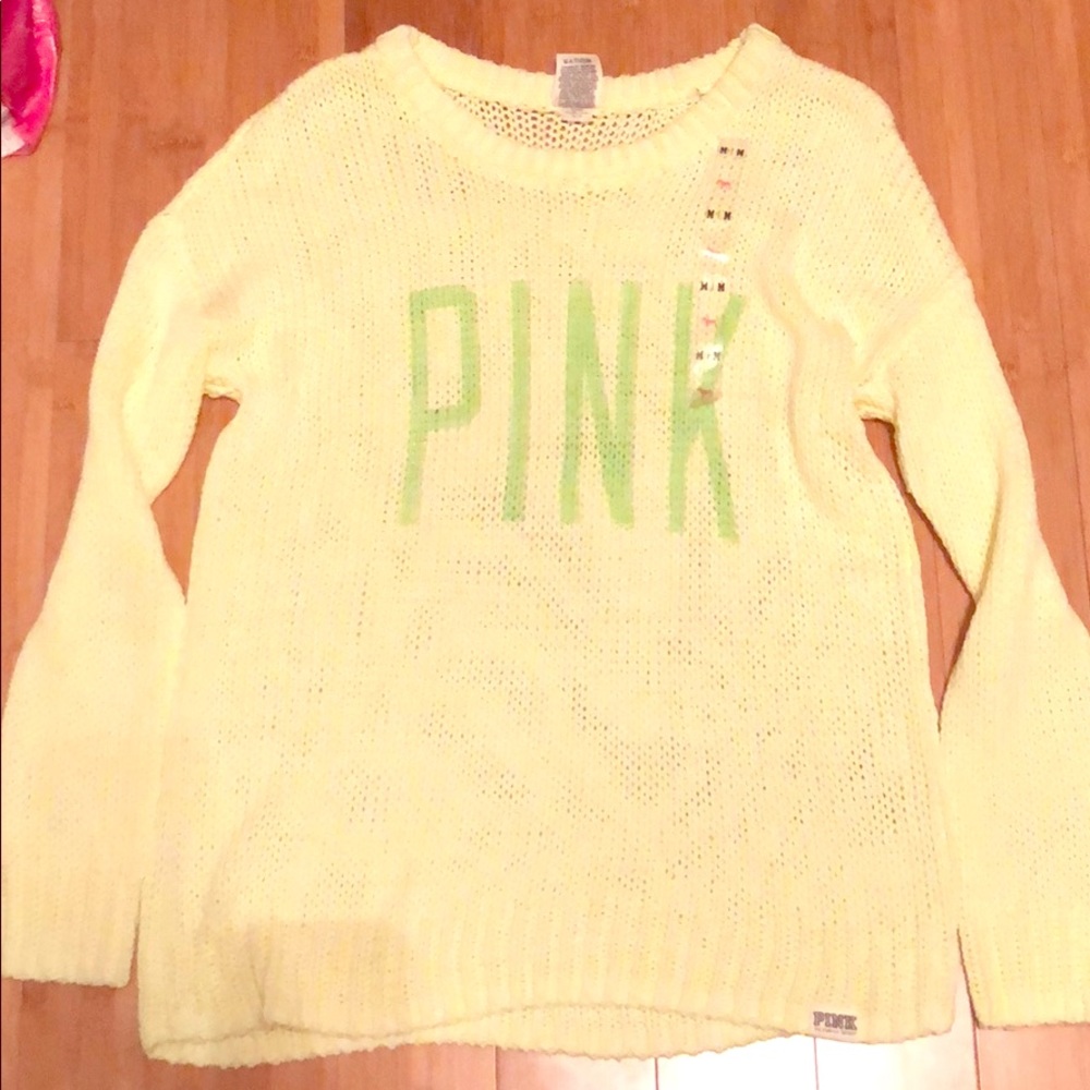 Brand new Victoria’s Secret pink sweater